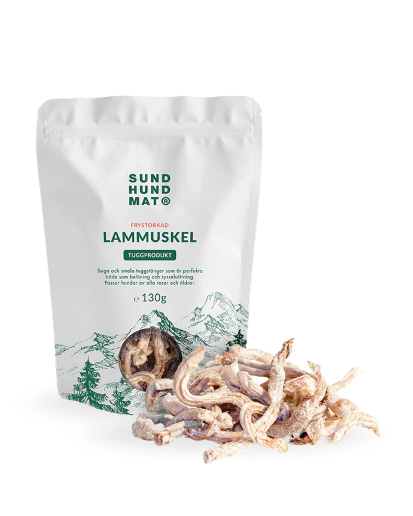Tygg av lammemuskler