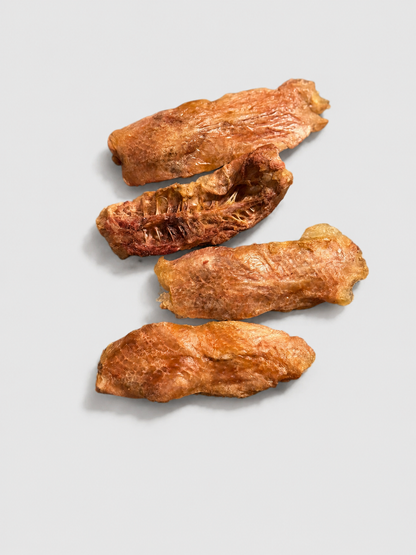 Snack av vaktelrygg