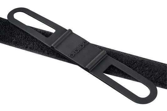 Strap set with rubber strap and velcro